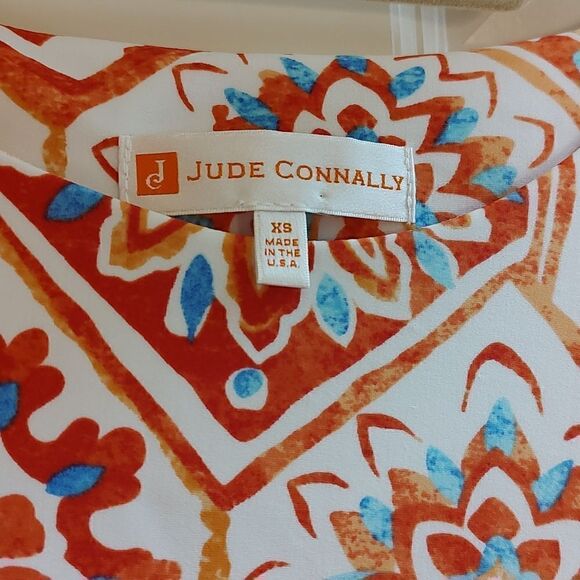 Jude Connally Sleeveless Mini Day Dress Size XS Summer Beach Wedding Resort - Picture 2 of 11